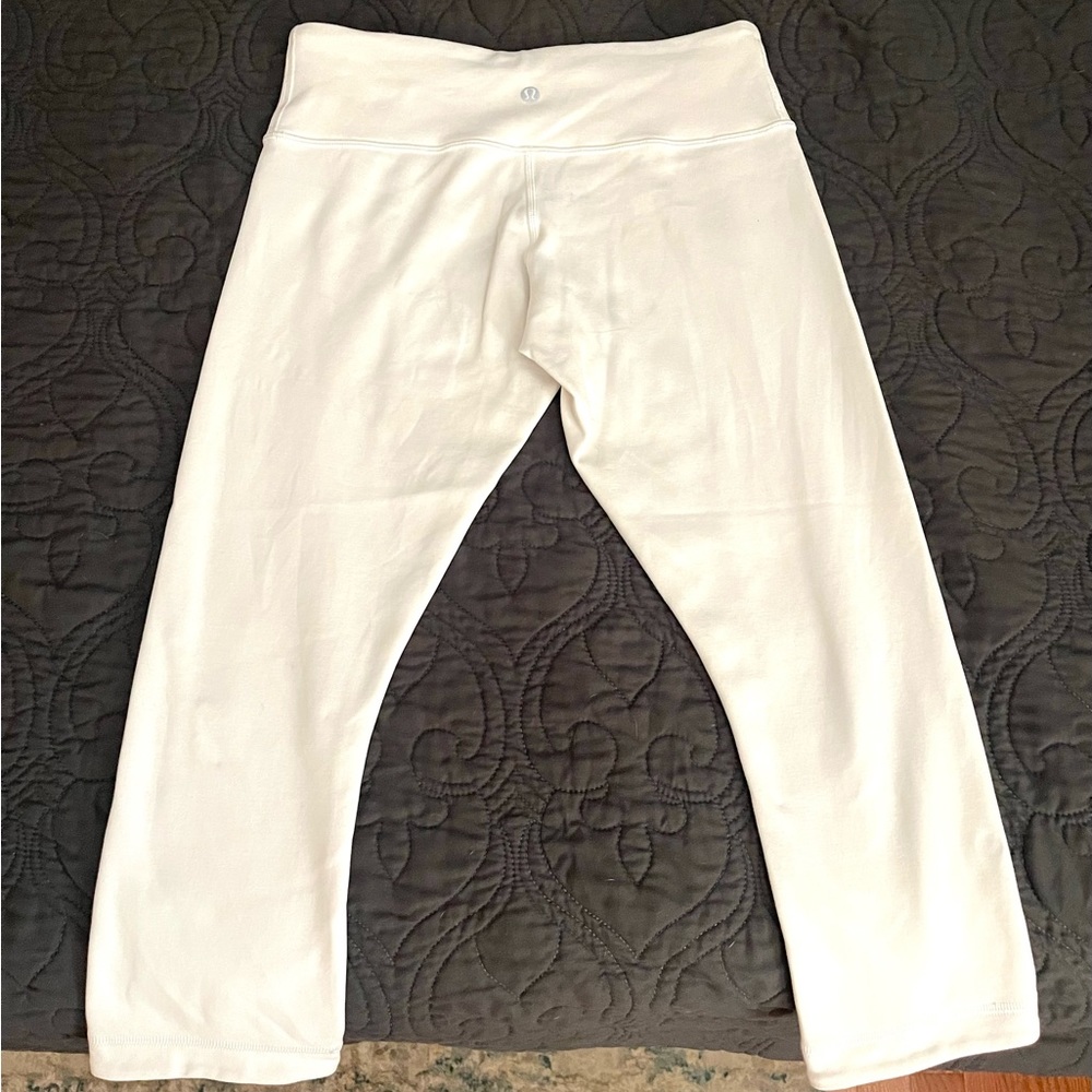 Lululemon align white crop